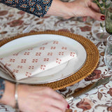 Ullin Rose Napkins - Sets of 4, 8 & 12