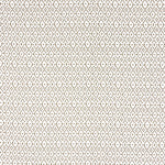 Geometric fabric printed on sustainable linen for interiors in beige color.