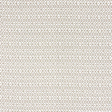 Geometric fabric printed on sustainable linen for interiors in beige color.