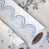 Kristin Geometric Wallpaper - Blue