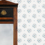 Berit Floral Wallpaper - Blue/Green