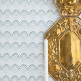 Kristin Geometric Wallpaper - Green