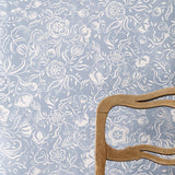 Numedal Flowers Wallpaper- Light Blue