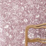 Numedal Flowers Wallpaper- Plum