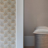 Skybragd - Taupe & Ochre Wallpaper