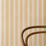 Valle Stripes Wallpaper- Ochre