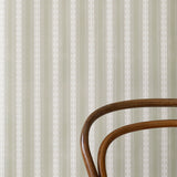 Valle Stripes Wallpaper- Moss