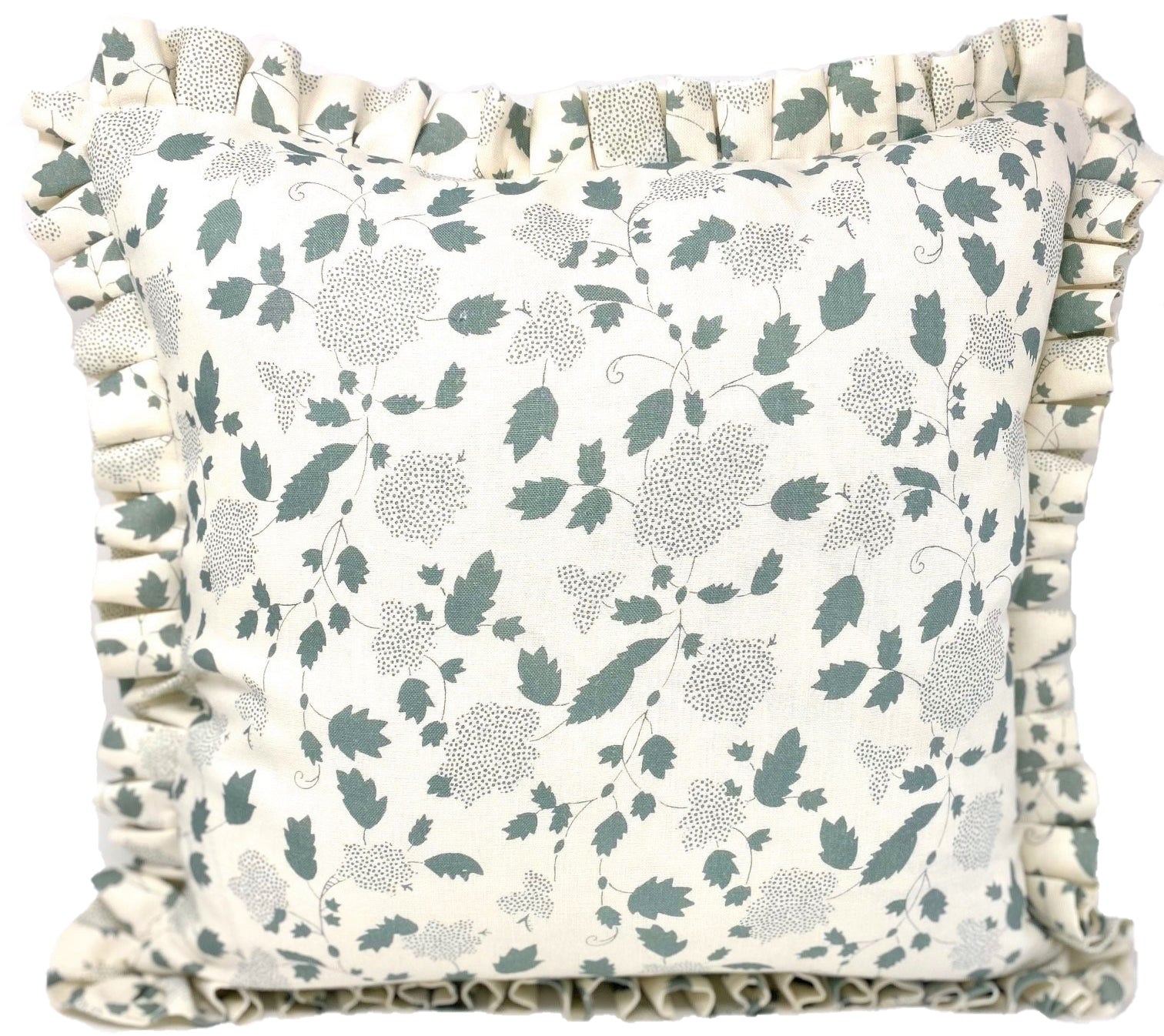 Floral Cushion with Ruffles - Arthur – GYRI DESIGN